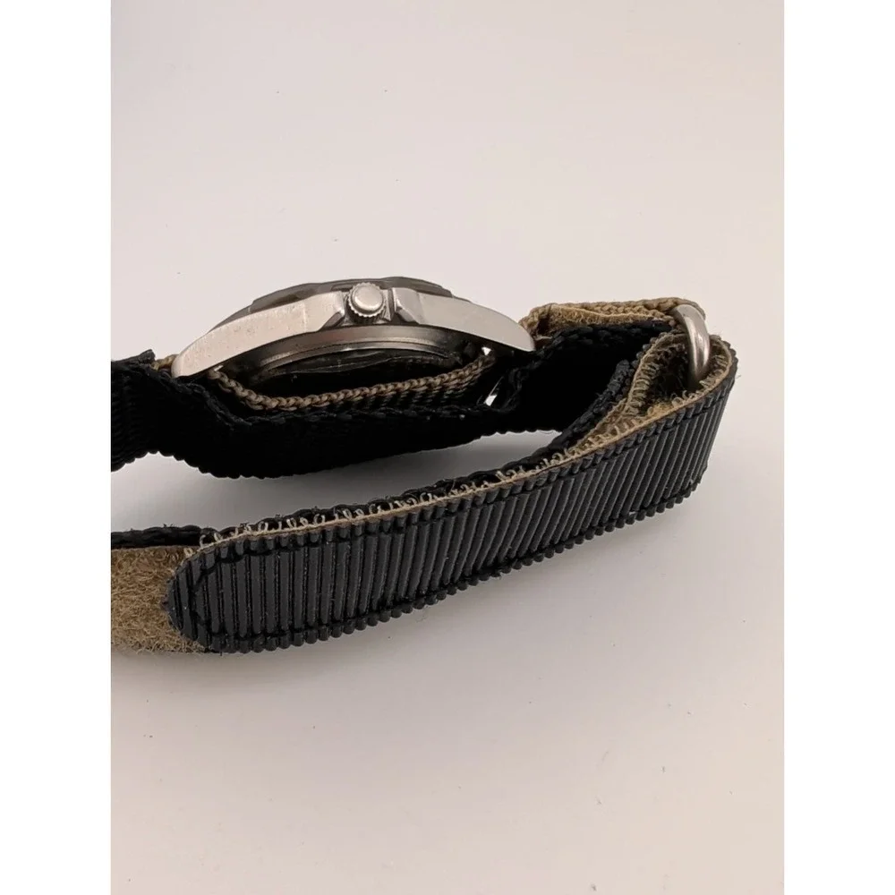Bass Pro Shops Men's Watch 41m Case Nylon Band- New Battery